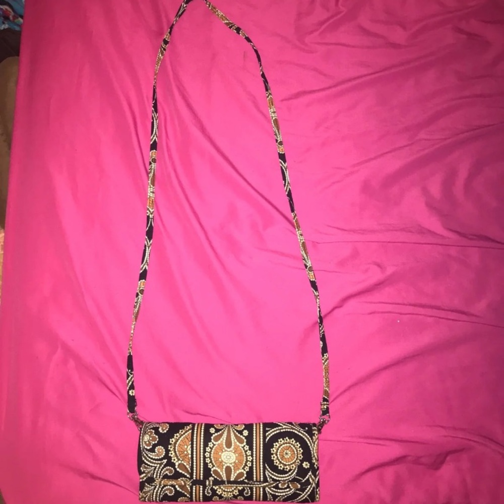 Vera Bradley side bag/hand carrying wallet